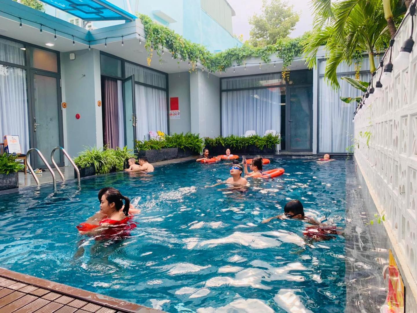 Sea House Hotels And Apartments فونج تاو المظهر الخارجي الصورة