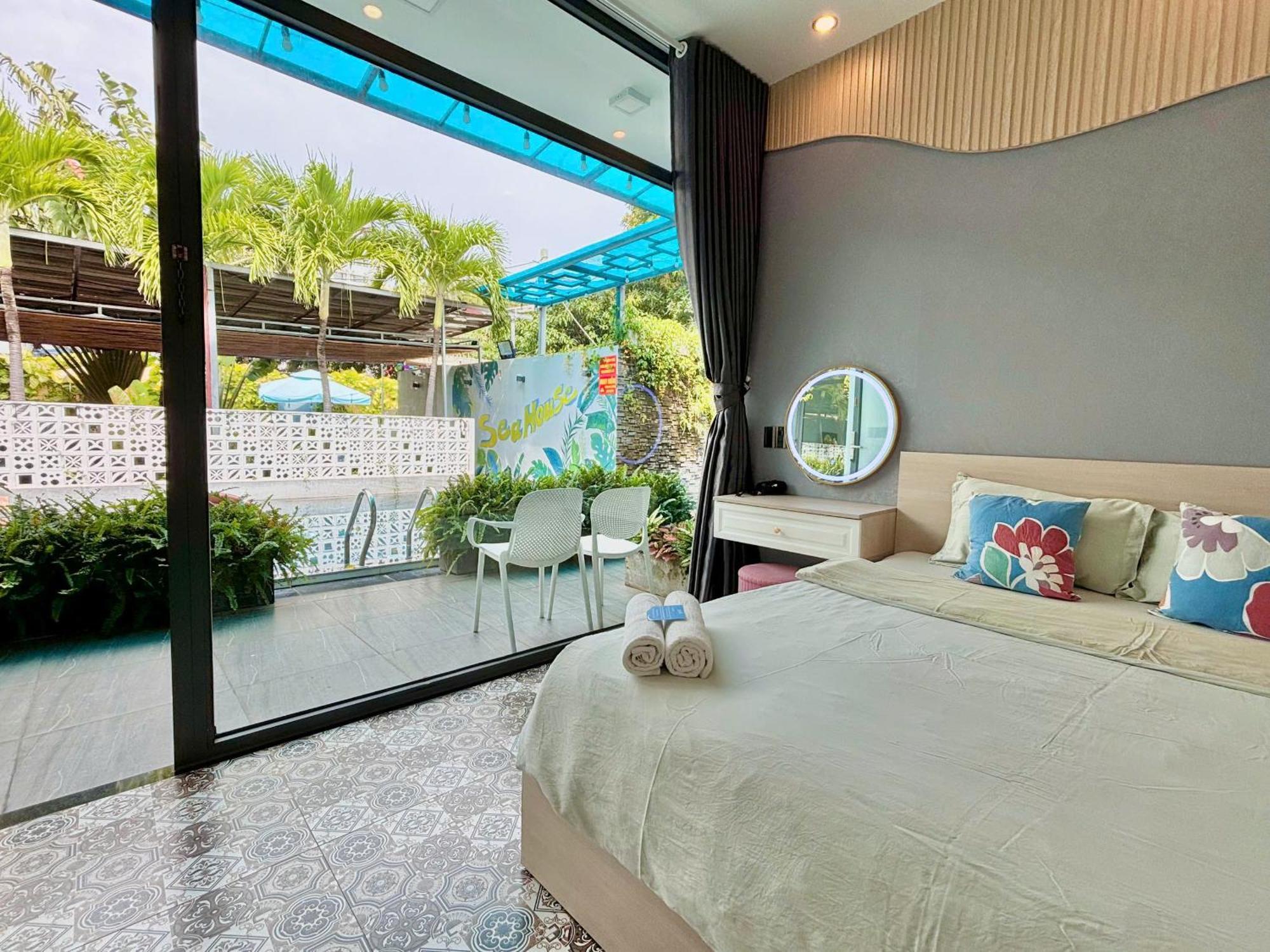 Sea House Hotels And Apartments فونج تاو المظهر الخارجي الصورة